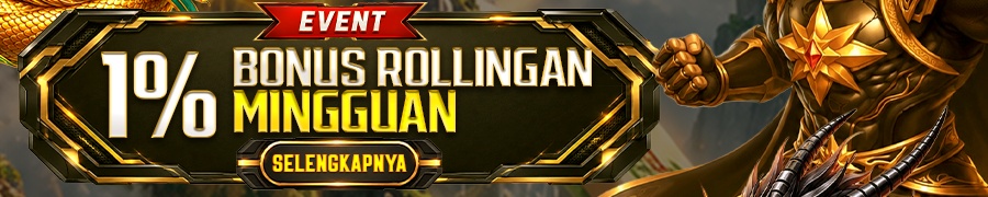 BONUS ROLINGAN MINGGUAN 1%